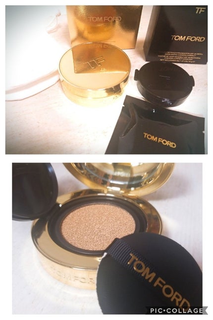 トレースレス タッチ ファンデーション SPF 45 サテンマット クッション コンパクト/TOM FORD BEAUTY/クッションファンデーションを使ったクチコミ(3枚目)