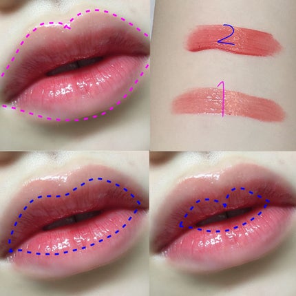 アピュー ジューシーパン スパークリングティント RD03 ごほうびリンゴ/A’pieu/口紅を使ったクチコミ(3枚目)