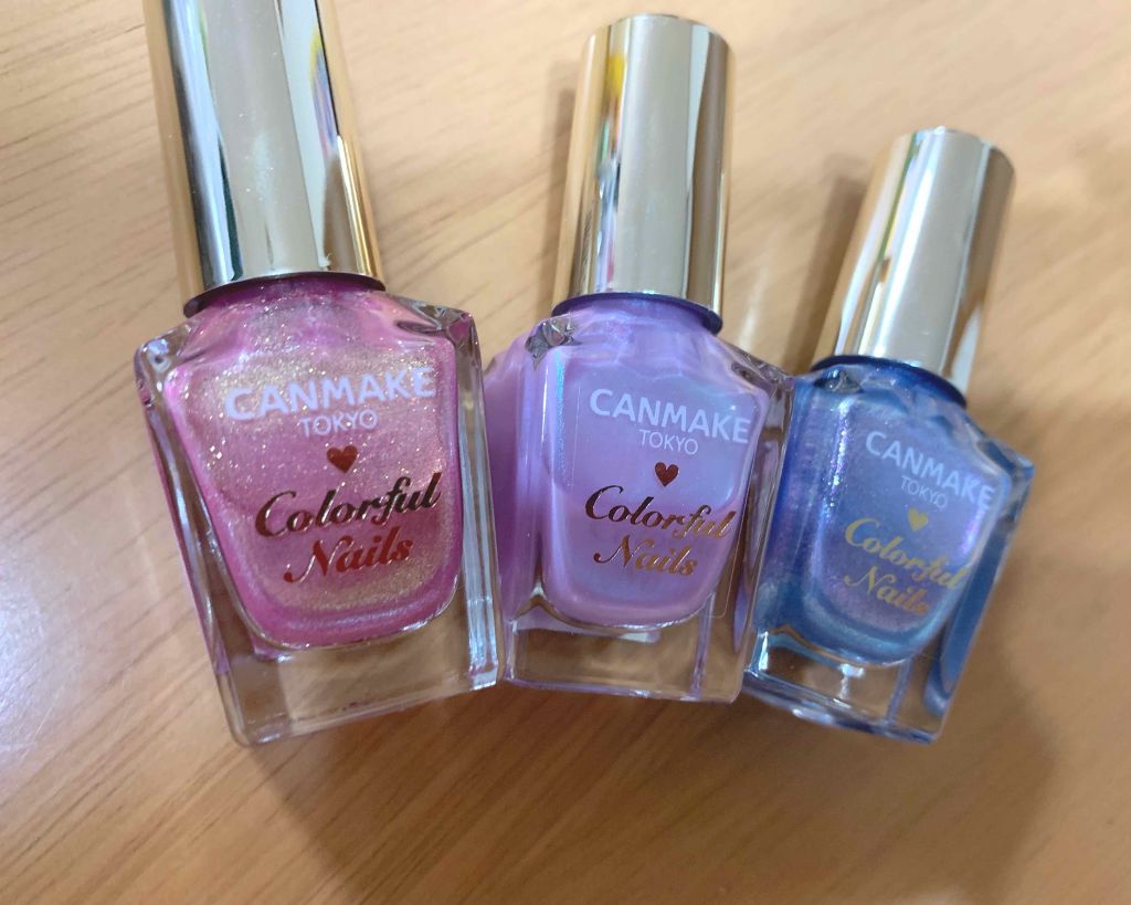 カラフルネイルズ/キャンメイク/マニキュアを使ったクチコミ（1枚目）
