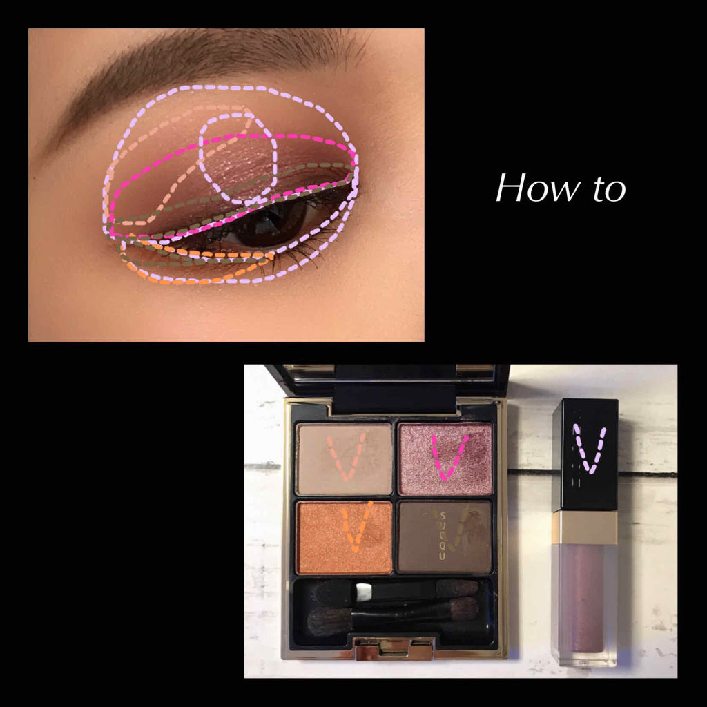 2019 ホリデー メイクアップ キット/SUQQU/メイクアップキットを使ったクチコミ（2枚目）