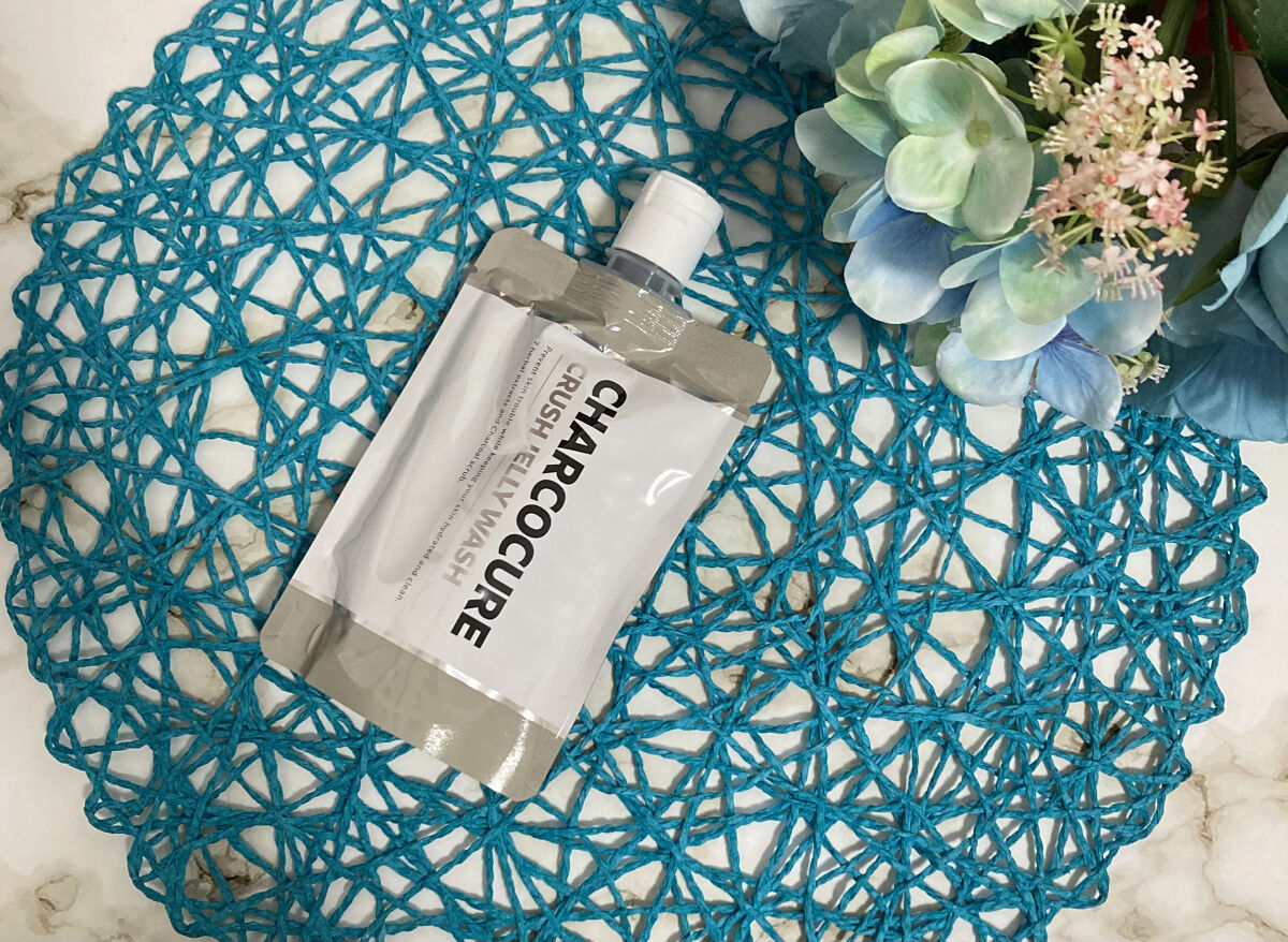 チャコキュア　クラッシュジェリーウォッシュ/山忠/その他洗顔料を使ったクチコミ（1枚目）