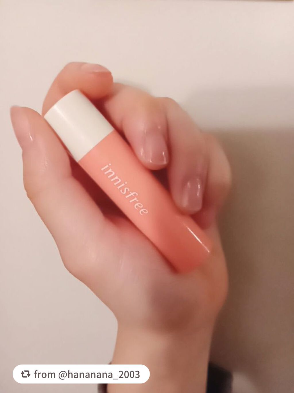 グロウティント リップバーム/innisfree/口紅を使ったクチコミ(2枚目)