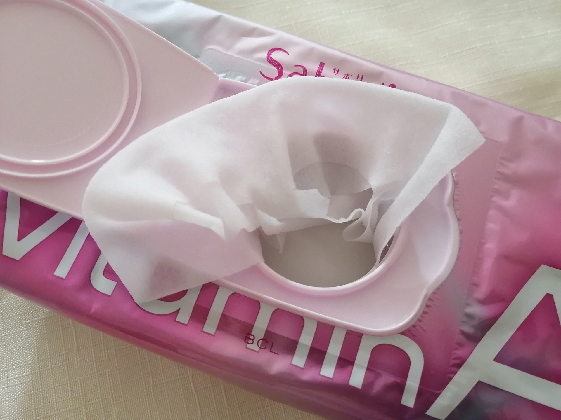 お疲れさマスク ビタットA/サボリーノ/シートマスク・パックを使ったクチコミ（3枚目）