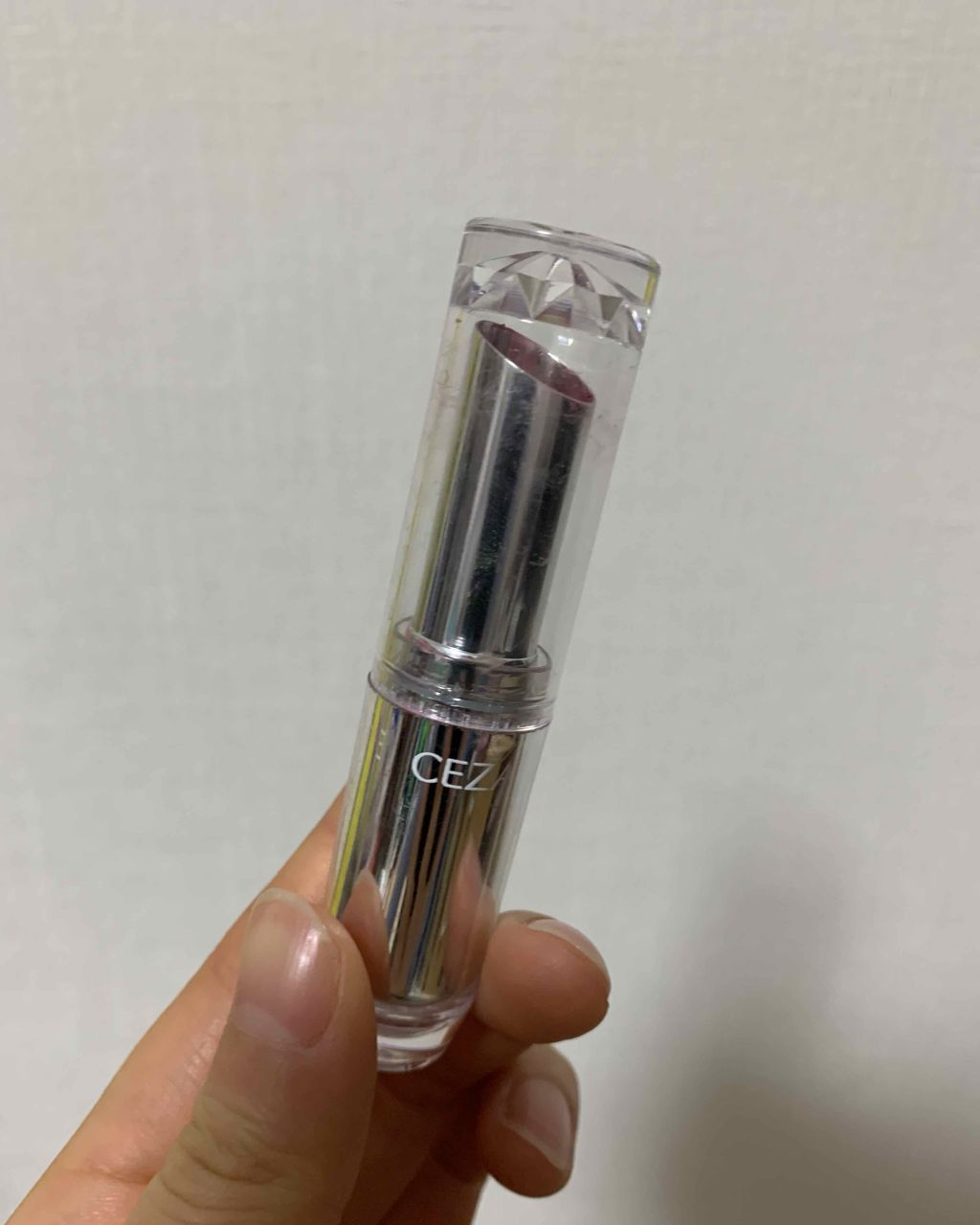 ラスティンググロスリップ/CEZANNE/口紅を使ったクチコミ（2枚目）