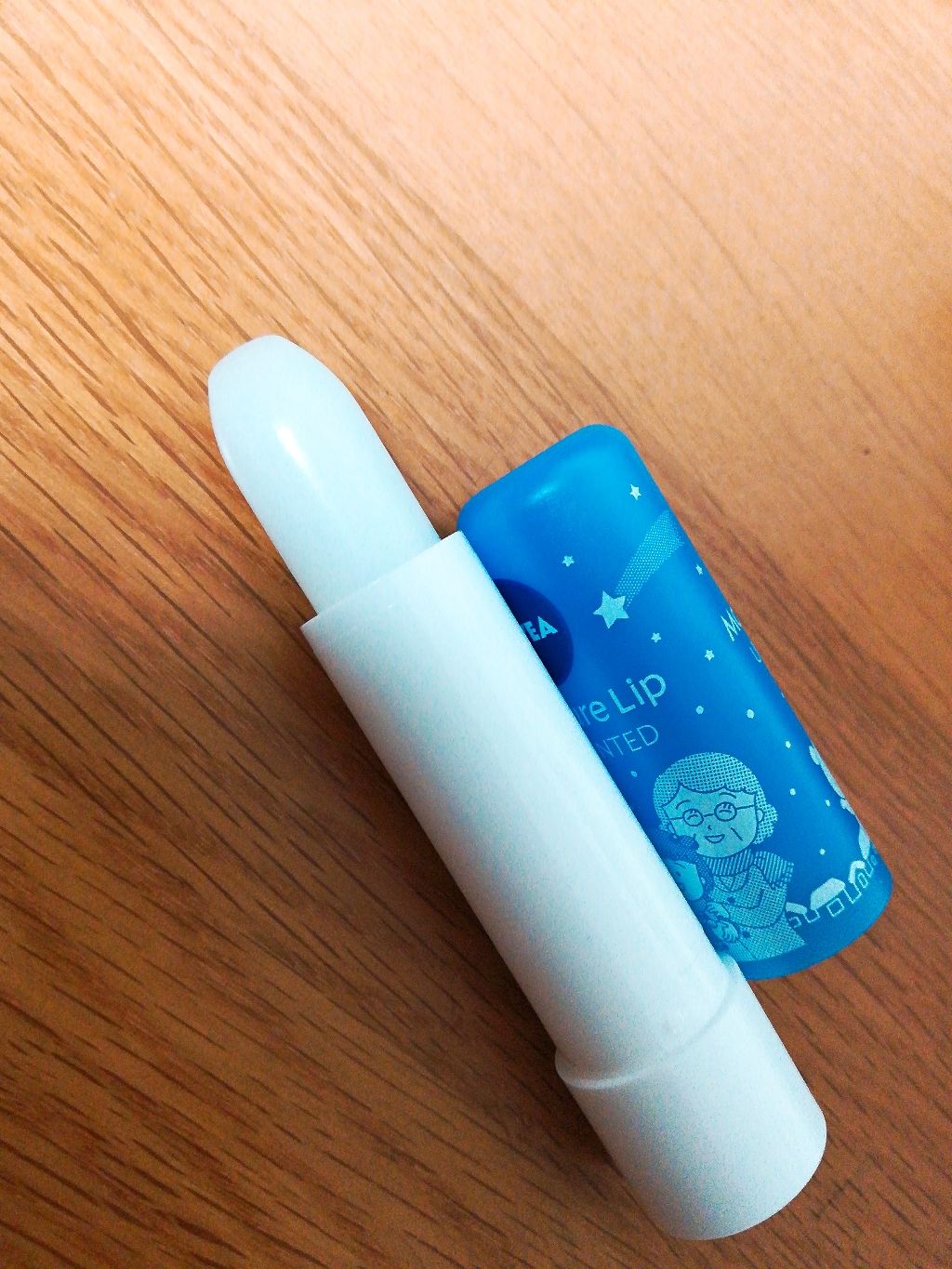 モイスチャーリップ 無香料/ニベア/リップクリームを使ったクチコミ（2枚目）