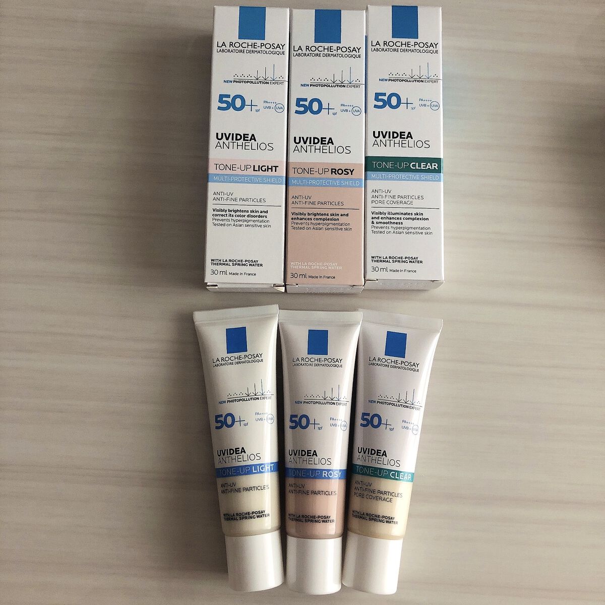 UVイデア XL プロテクショントーンアップ ローズ/ラ ロッシュ ポゼ/日焼け止めクリームを使ったクチコミ（1枚目）