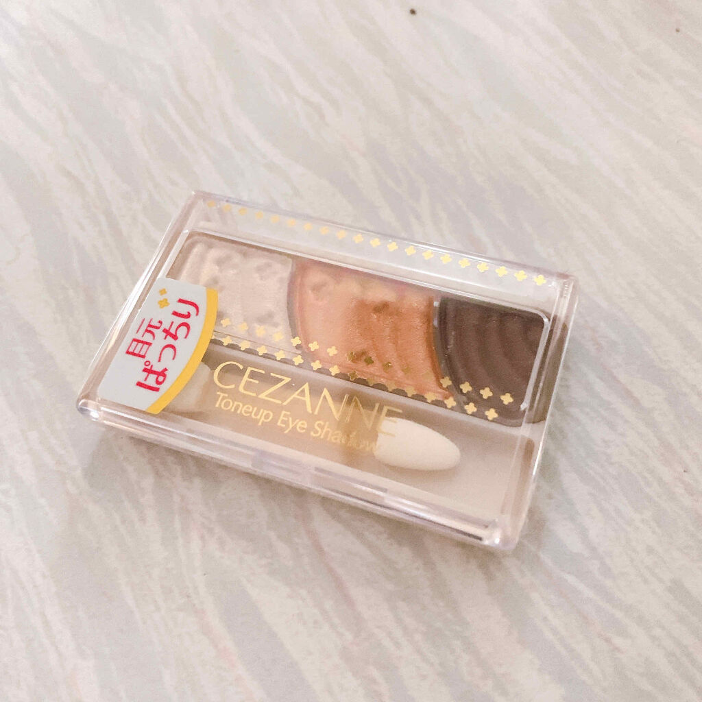 トーンアップアイシャドウ/CEZANNE/アイシャドウパレットを使ったクチコミ（1枚目）