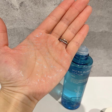 薬用マイクロバブルローション/Macchia Label/化粧水を使ったクチコミ(4枚目)