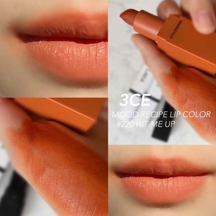 3CE MOOD RECIPE LIP COLOR/3CE/口紅を使ったクチコミ(1枚目)