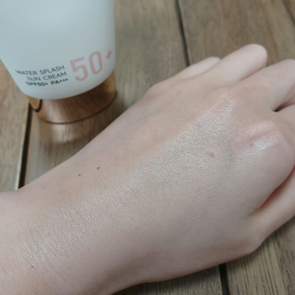 ウォータースプラッシュサンクリーム/espoir/日焼け止め・UVケアを使ったクチコミ(3枚目)