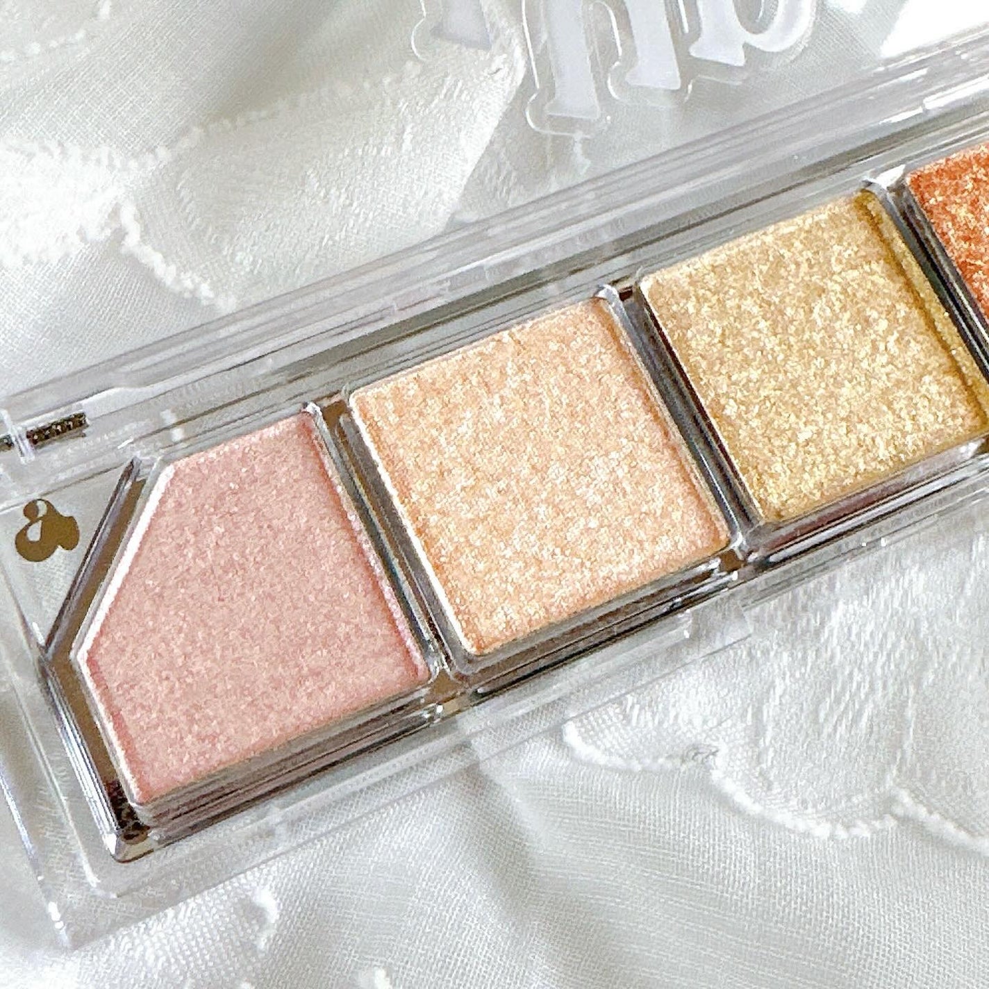 Mood Shower Face Palette/unleashia/パウダーハイライトを使ったクチコミ(2枚目)