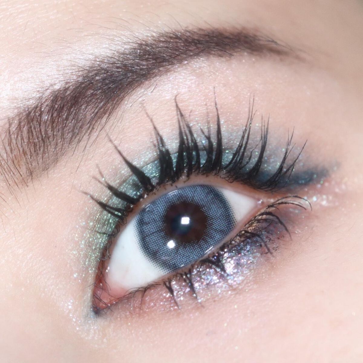 シルエットマンスリー/LensVery/1ヶ月(1MONTH)カラコンを使ったクチコミ(7枚目)