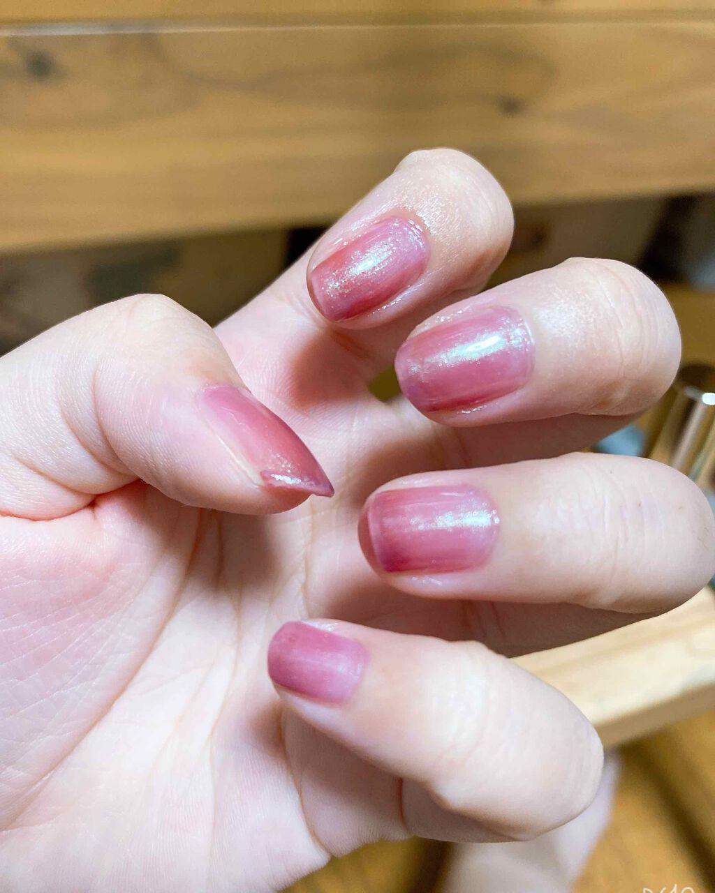 UR GLAM　COLOR NAIL SELECTION PU2＜オーロラカラー＞/U R GLAM/マニキュアを使ったクチコミ（2枚目）