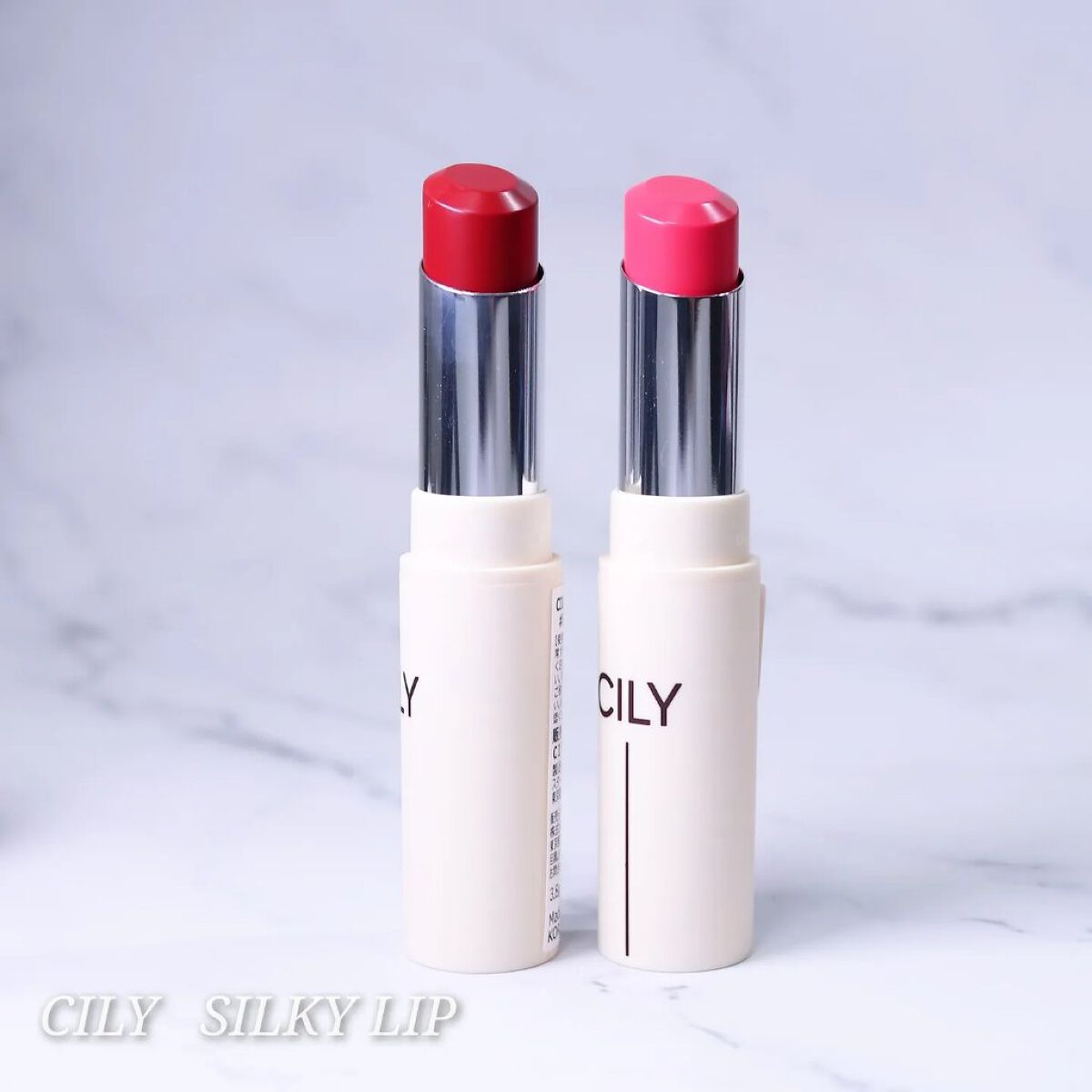 シルキーリップ #READY RED/CILY/口紅を使ったクチコミ（1枚目）