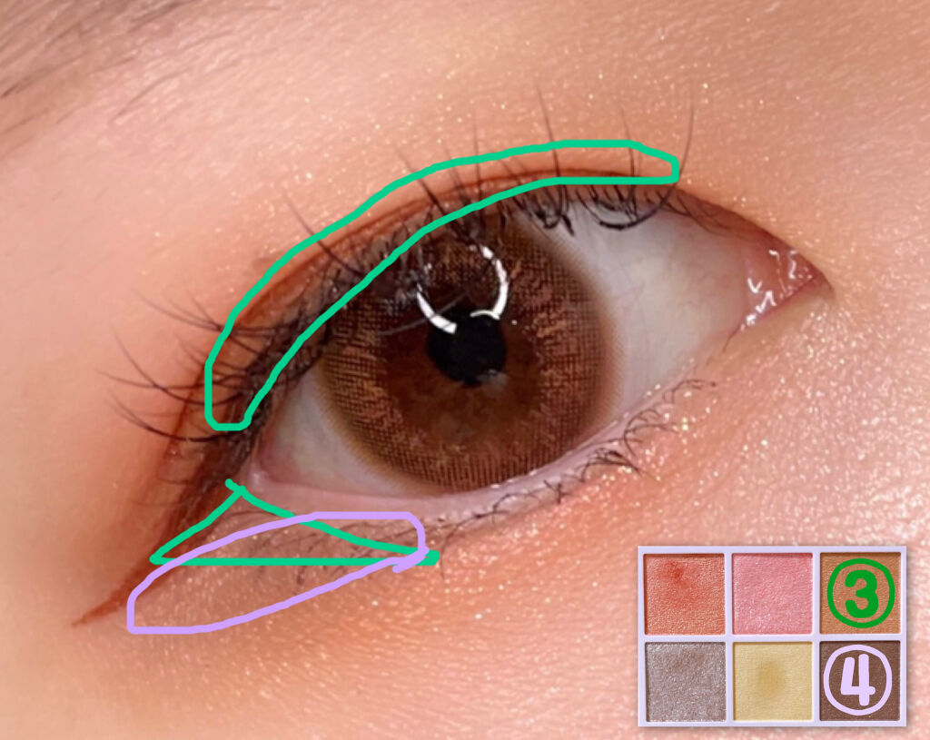 ラブ・ライナー リキッドアイライナー ブラウンニュアンスコレクション ハニーブラウン/ラブ・ライナー/リキッドアイライナーを使ったクチコミ（3枚目）