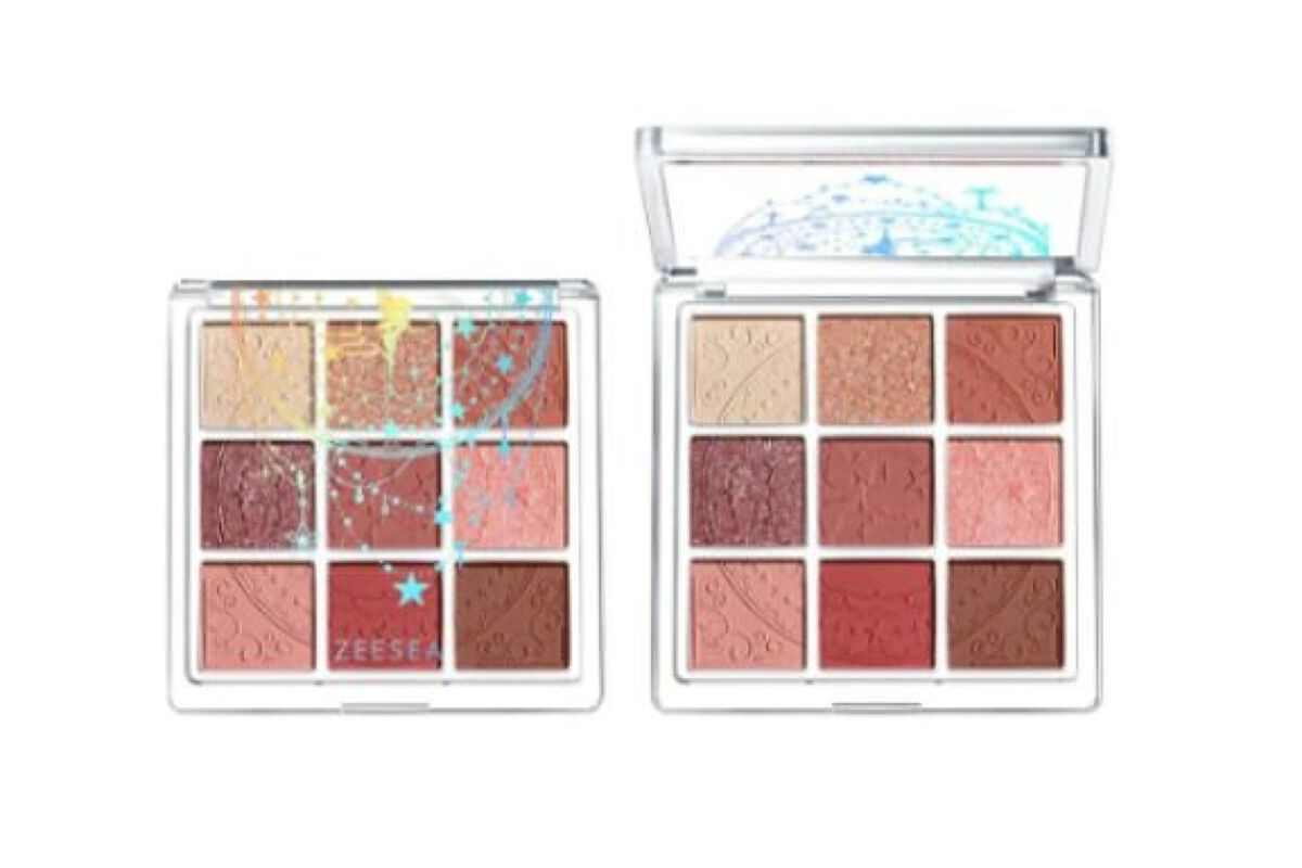 クォーツ 9色アイシャドウパレット(ドリームランドアイシャドウ)/ZEESEA/アイシャドウパレットを使ったクチコミ（1枚目）