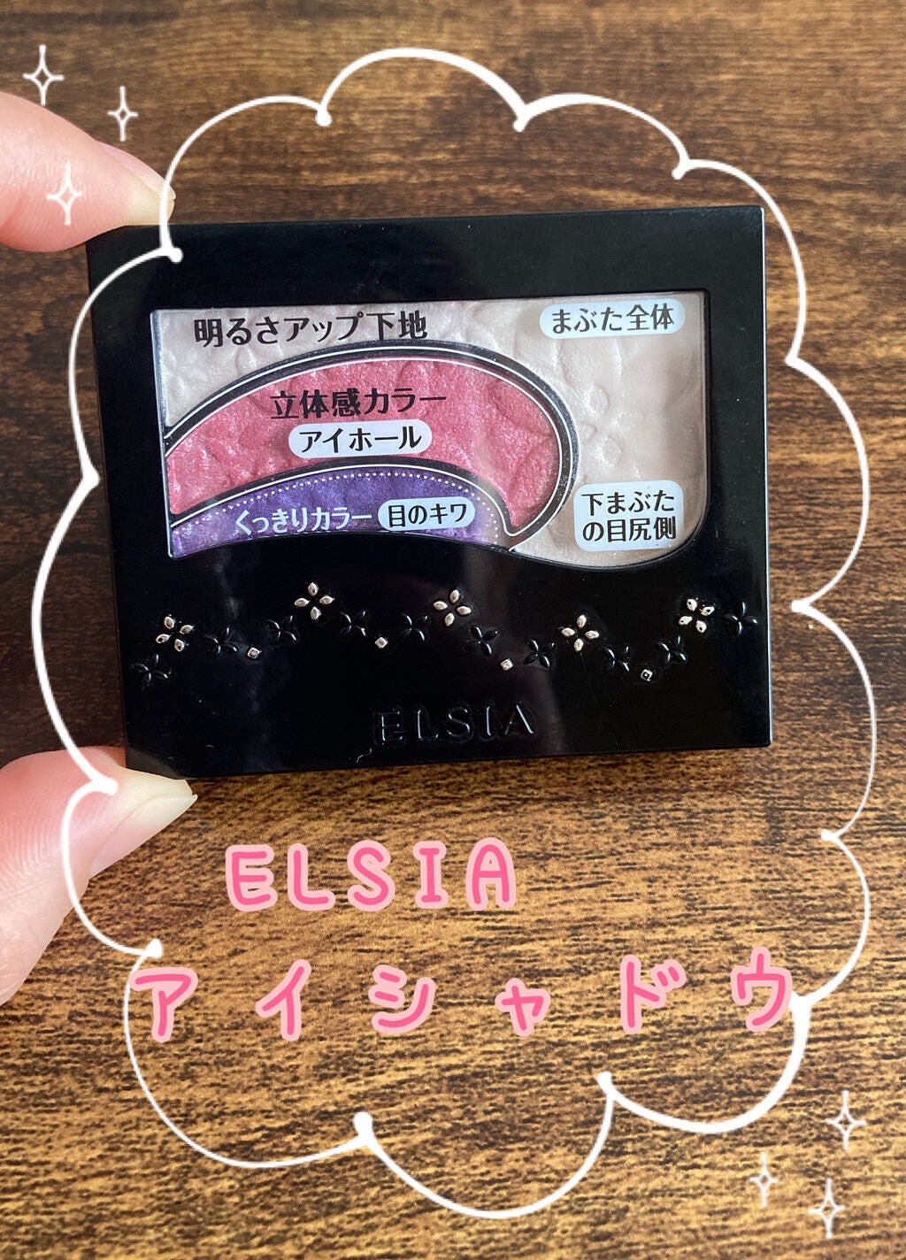 そのまま簡単仕上げ アイカラー/エルシア/アイシャドウパレットを使ったクチコミ(1枚目)