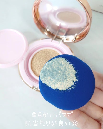 ピンクティーツリーカバークッション/APLIN/クッションファンデーションを使ったクチコミ(5枚目)