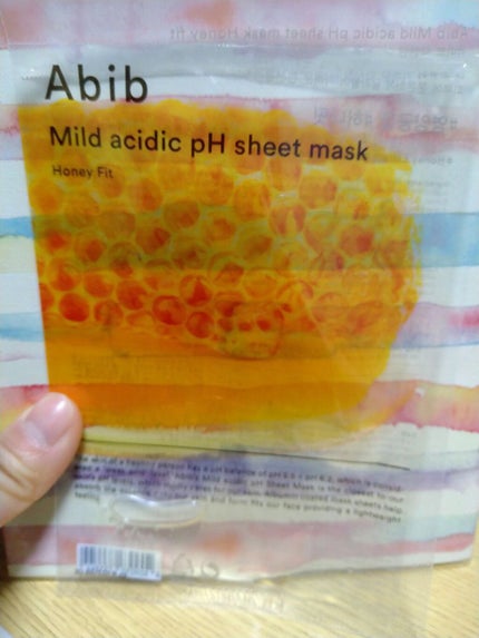 弱酸性pHシートマスク ハニーフィット/Abib /シートマスク・パックを使ったクチコミ(1枚目)