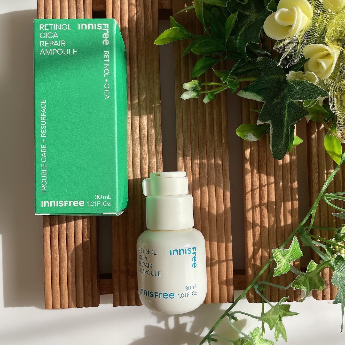 レチノール シカ リペア セラム/innisfree/美容液を使ったクチコミ(4枚目)