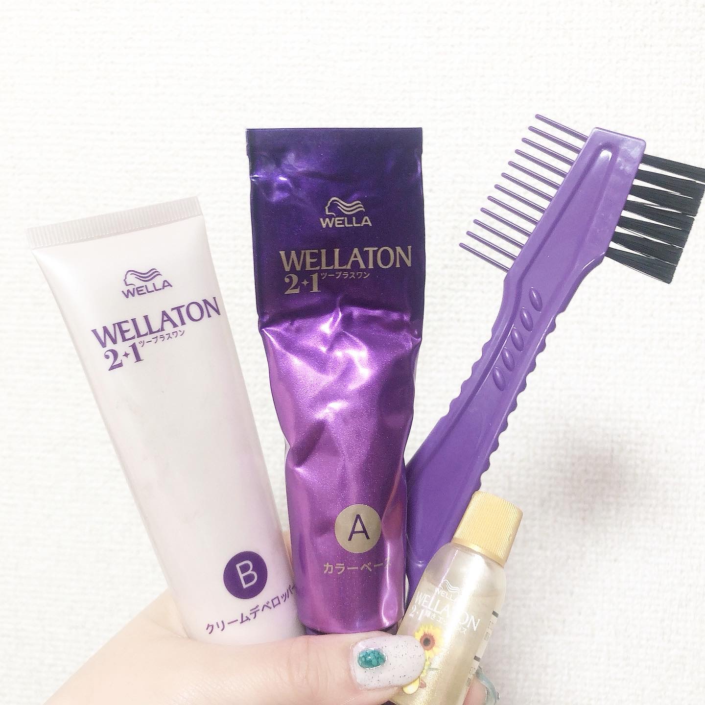 ウエラトーン ツープラスワン クリームタイプ 6CB/ウエラ/ヘアカラーを使ったクチコミ（2枚目）
