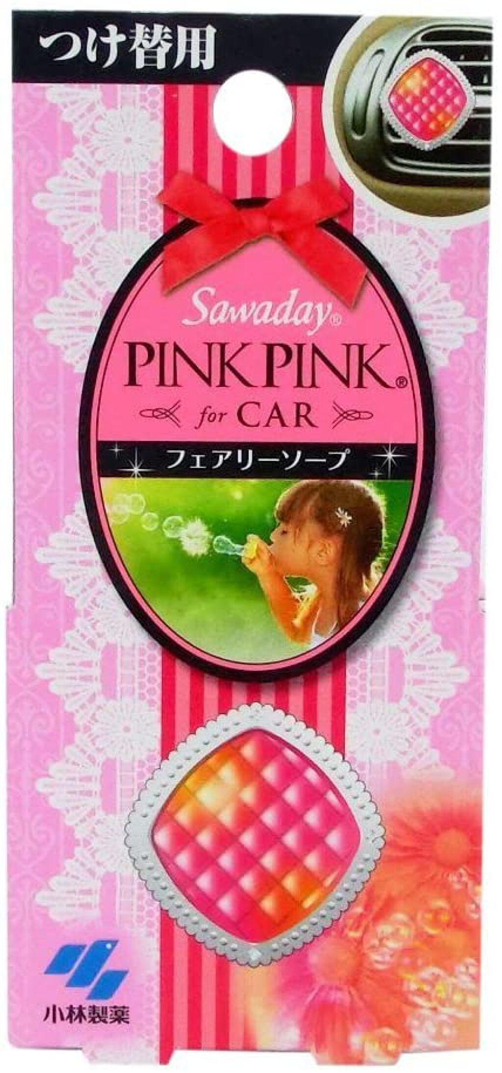 SawadayPINKPINKforCAR つけ替用 フェアリーソープ