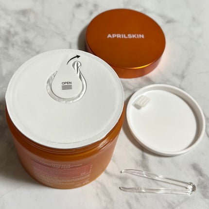 リアルカロテンブレミッシュクリアビタパッド/APRILSKIN/トナーパッドを使ったクチコミ(4枚目)