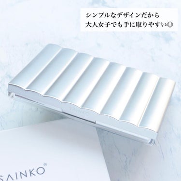 SAINKO　ベルベットアイシャドウパレット/SAINKO/アイシャドウパレットを使ったクチコミ（8枚目）