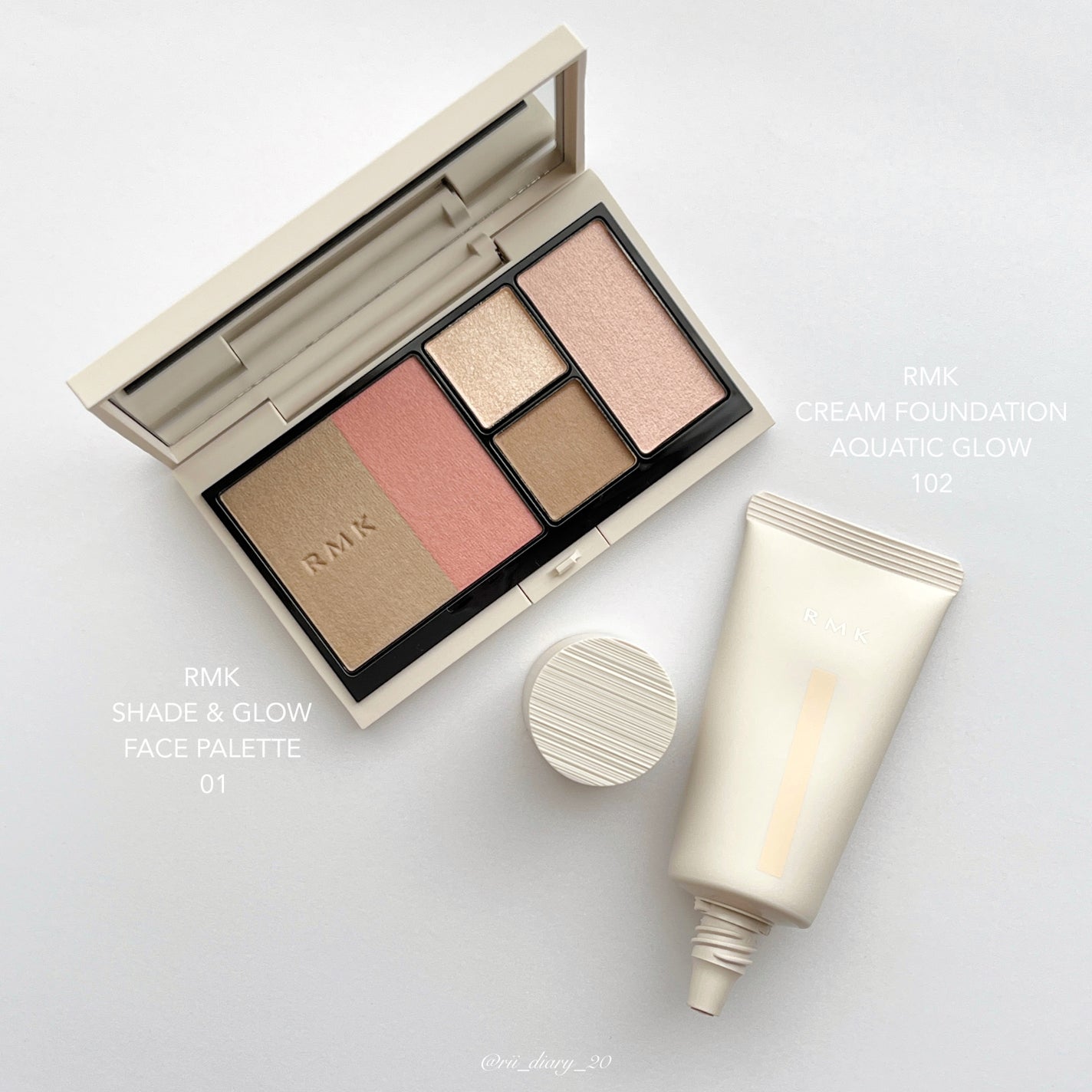 RMK シェイド&グロウ フェイスパレット /RMK/アイシャドウパレットを使ったクチコミ(1枚目)