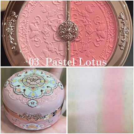 胡蝶雲肩ブラッシュデュオ<チークカラー> /FlowerKnows/パウダーチークを使ったクチコミ(4枚目)