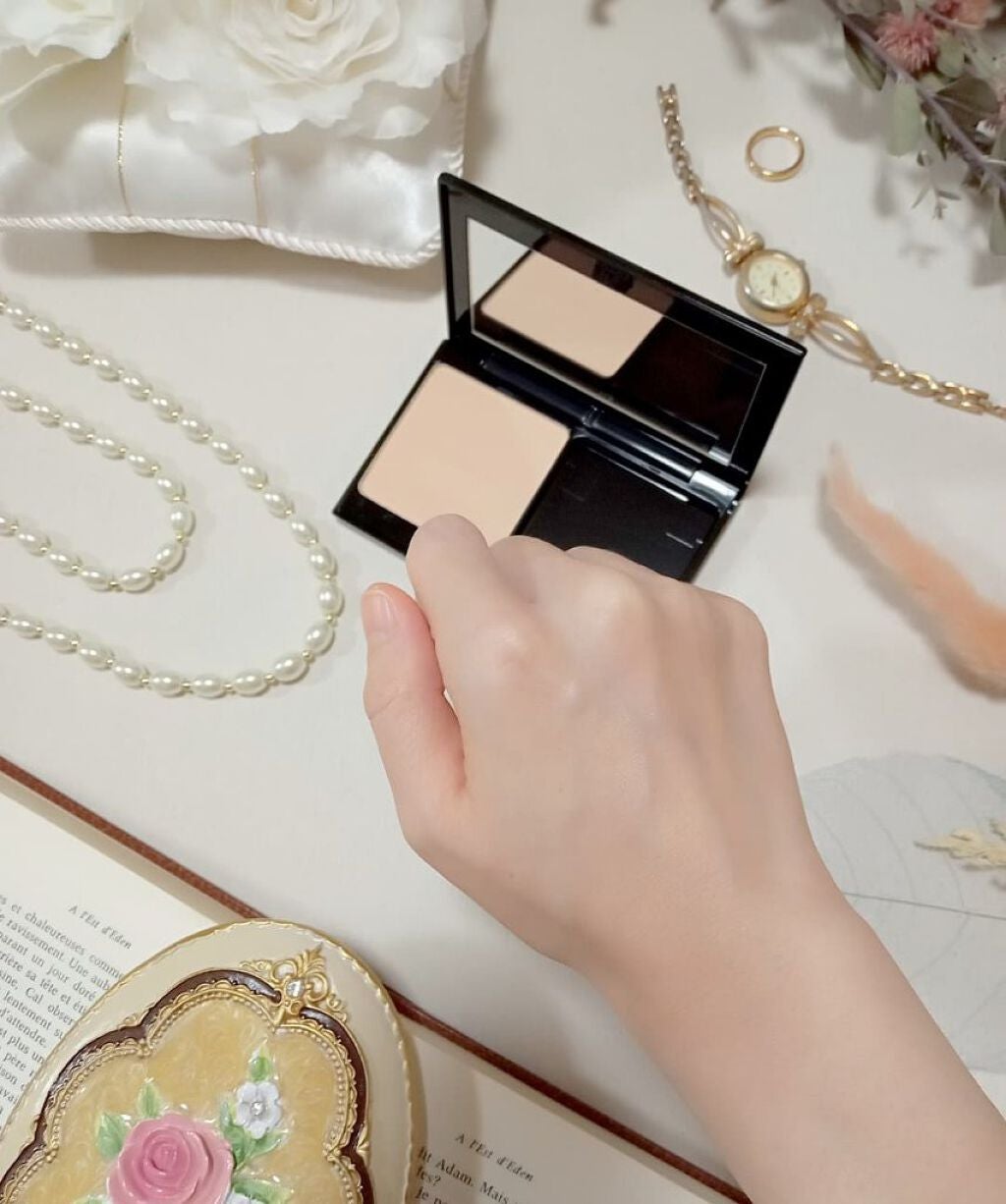 ドラマティックフェイスパウダー/マキアージュ/プレストパウダーを使ったクチコミ(4枚目)