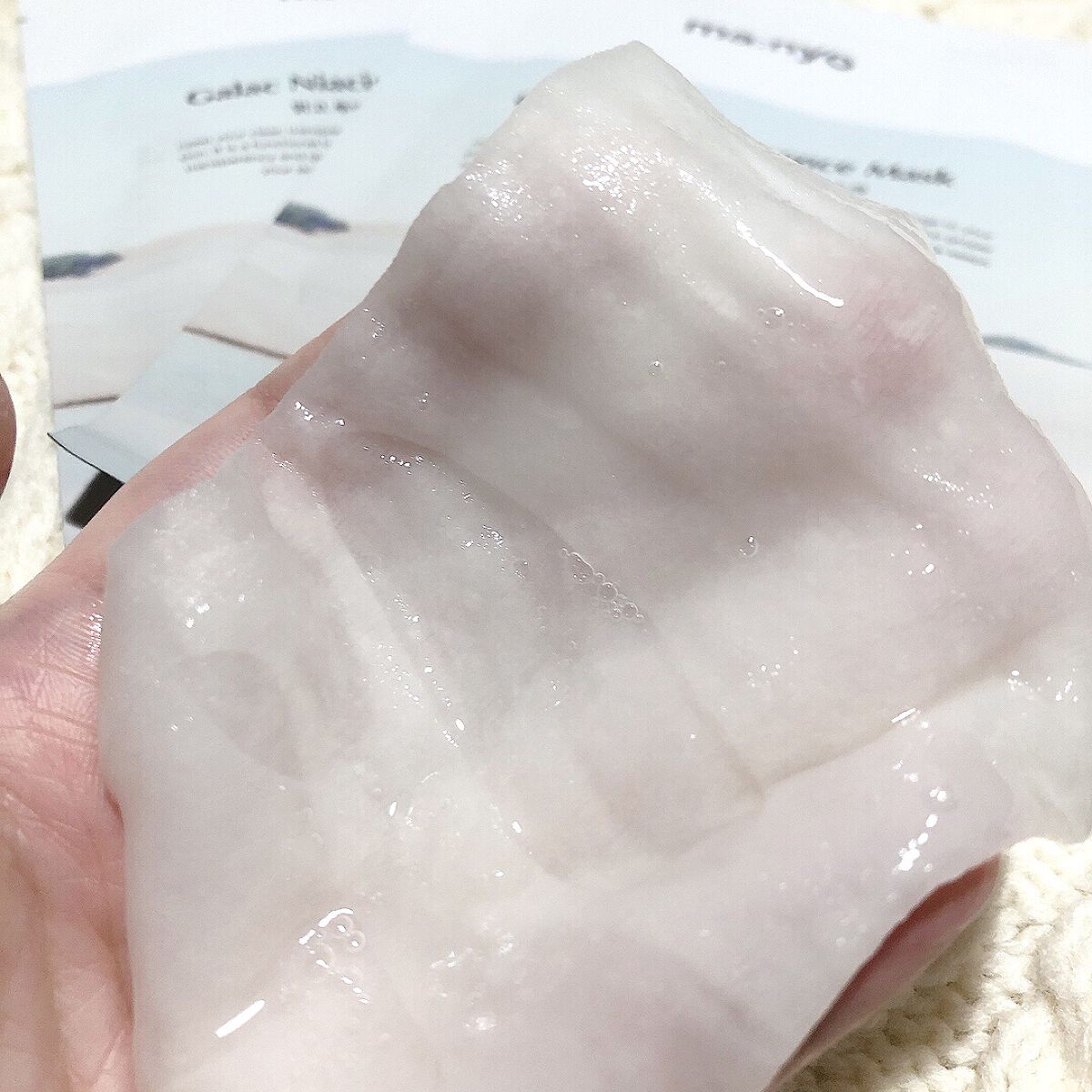 ガラクナイアシン エッセンスマスク/manyo/シートマスク・パックを使ったクチコミ（2枚目）