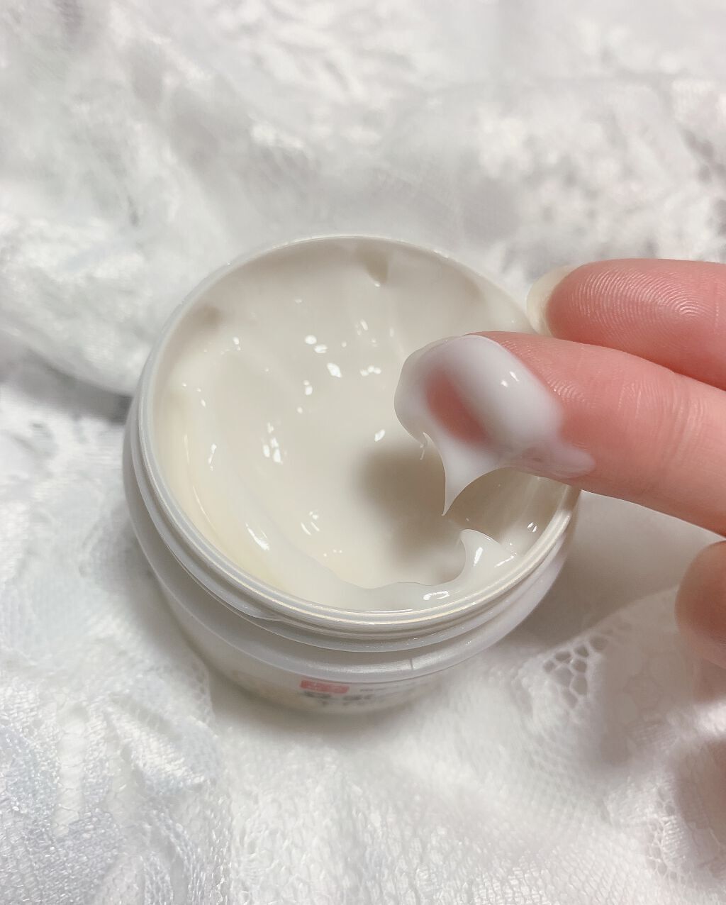 リンクルナイトクリーム/なめらか本舗/フェイスクリームを使ったクチコミ(2枚目)