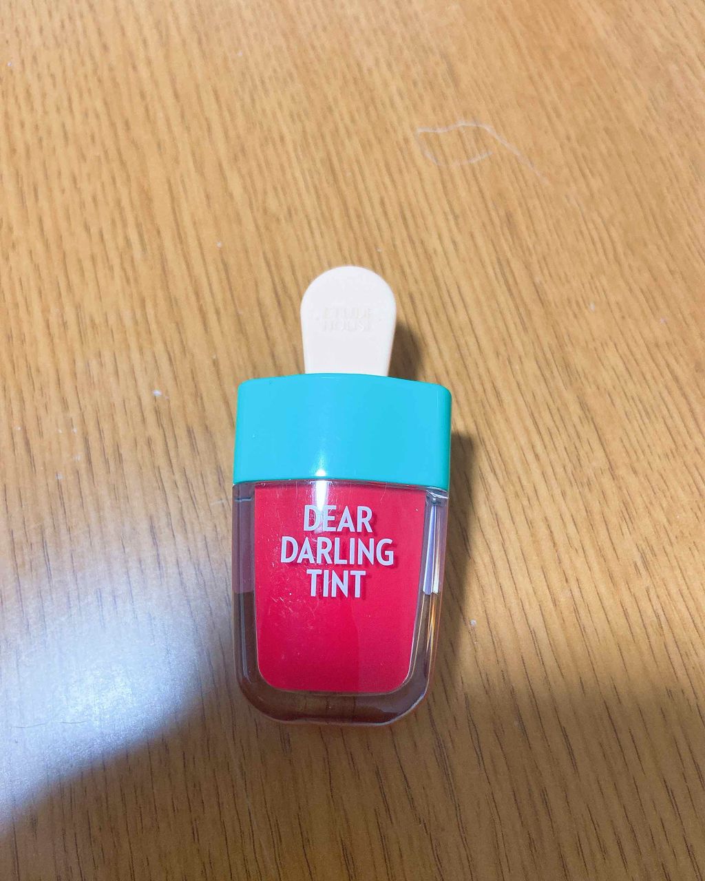 ディアダーリン ウォータージェルティント (アイスティント)/ETUDE/口紅を使ったクチコミ(1枚目)