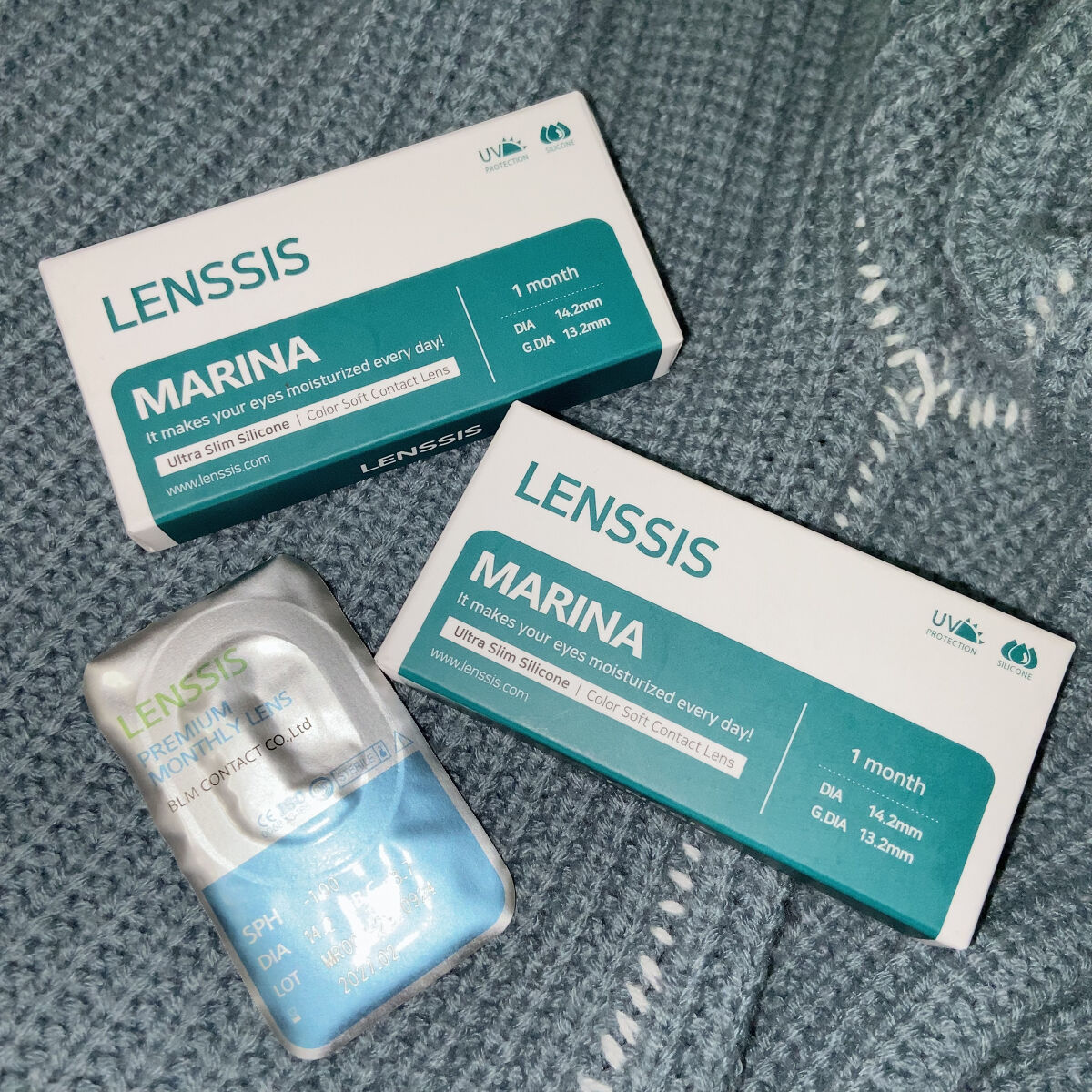 マリナシリーズ	/LENSSIS/カラーコンタクトレンズを使ったクチコミ（2枚目）