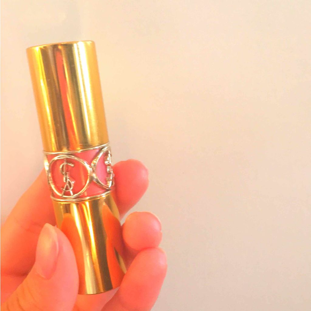 ルージュ ヴォリュプテ シャイン/YVES SAINT LAURENT BEAUTE/口紅を使ったクチコミ（1枚目）