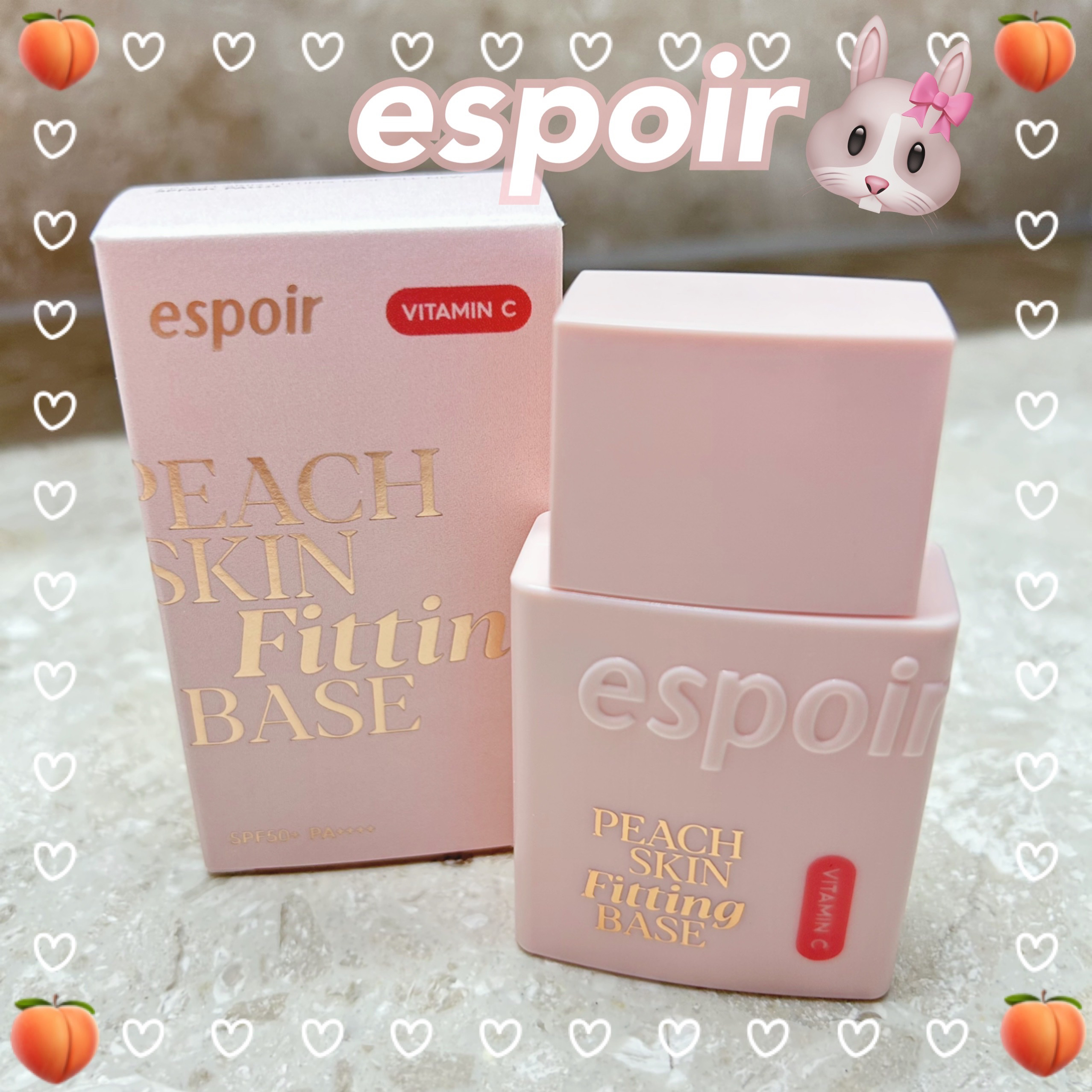 ピーチスキンフィッティングベース オールニュー SPF50 PA++++/espoir/化粧下地を使ったクチコミ（1枚目）