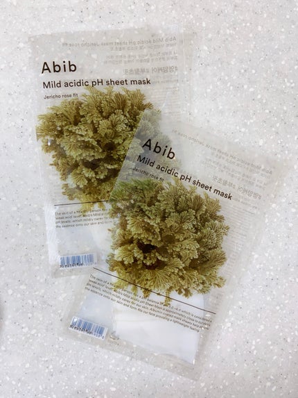 弱酸性PHシートマスク 復活草フィット/Abib /シートマスク・パックを使ったクチコミ(7枚目)