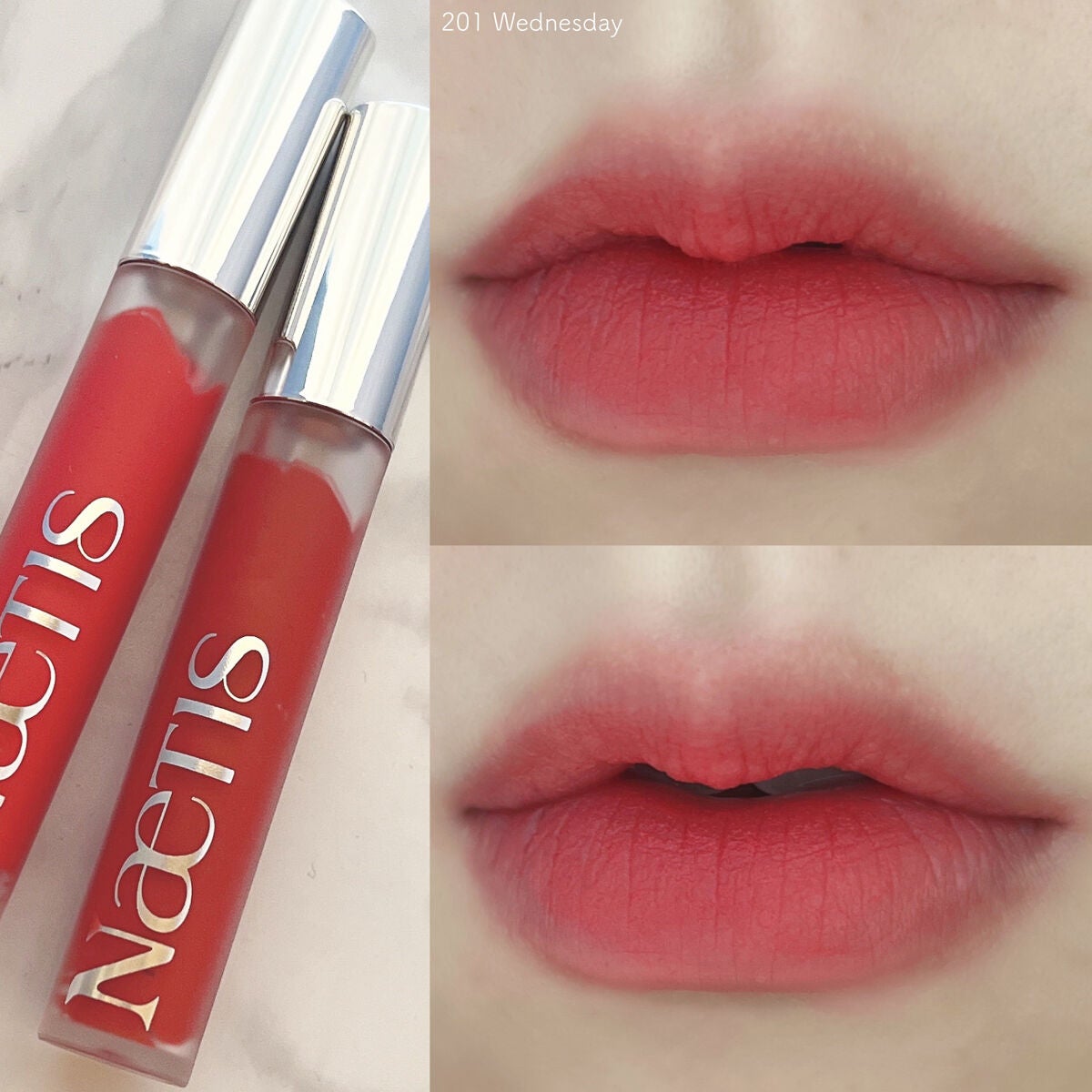 ムンユ on LIPS 「エアリーで密着度の高いブラーマット✨✨チュジヌがモデルのヴィー..」(2枚目)