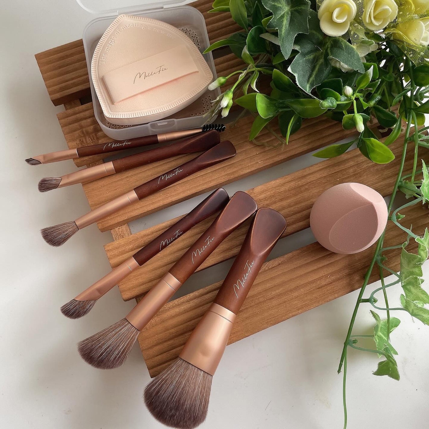 フェアリーメイクアップブラシセット/MilleFée/メイクブラシを使ったクチコミ(3枚目)