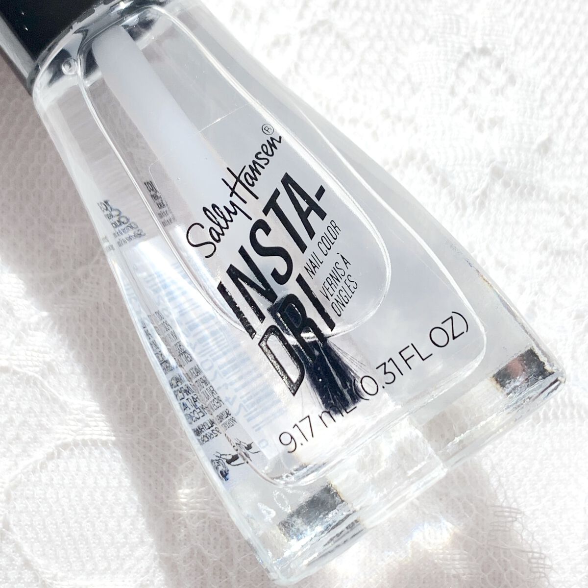 インスタドライ ネイルカラー103 クリアリークイック トップコート/サリーハンセン/ネイルトップコートを使ったクチコミ（3枚目）