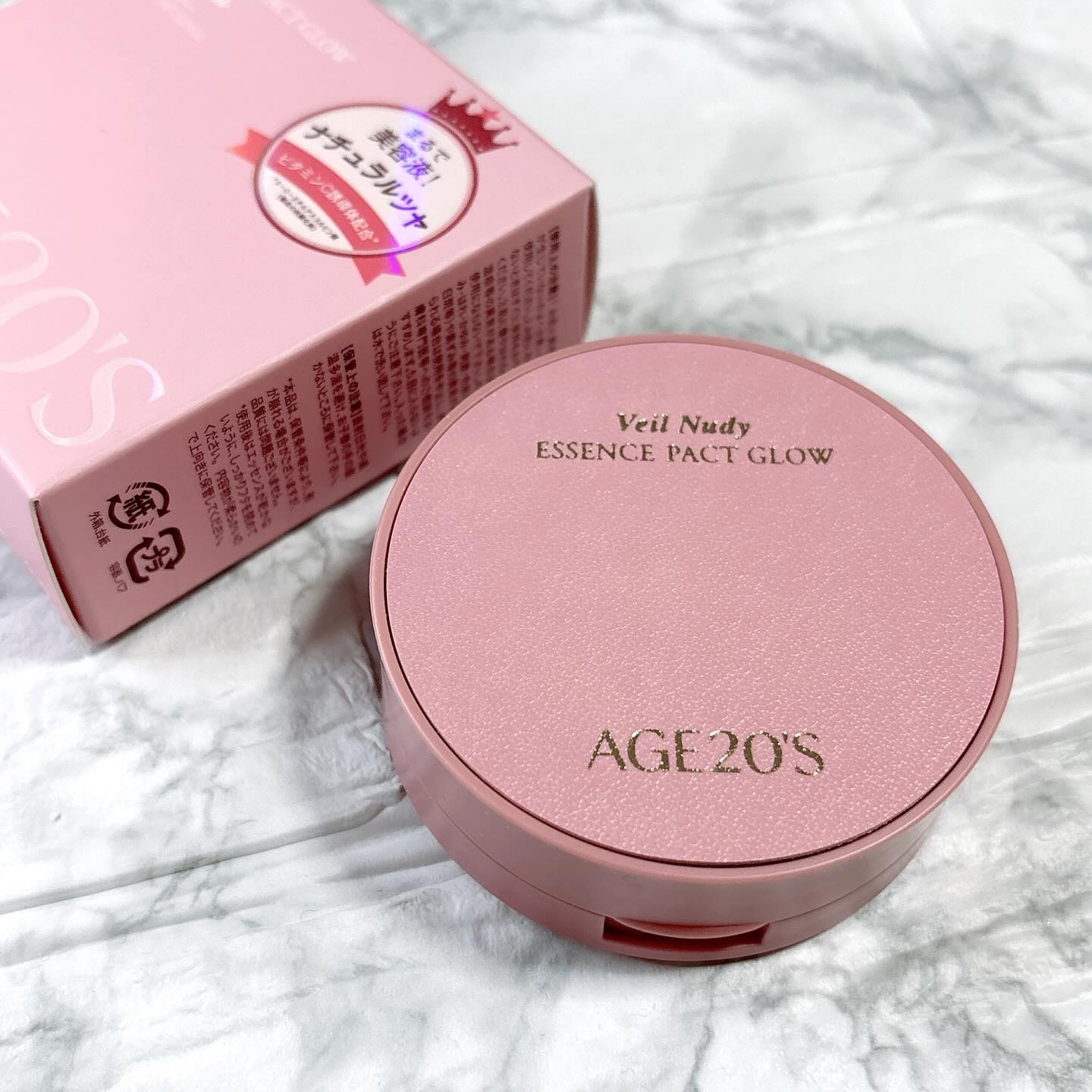 ヴェールヌーディ エッセンスパクトグロウ 10 オークル（ミニ）/AGE20’s/クリーム・エマルジョンファンデーションを使ったクチコミ（2枚目）