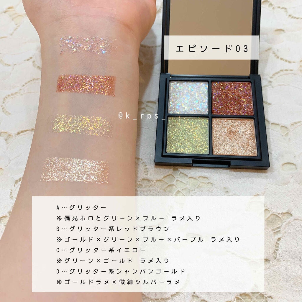 THE BELLA COLLECTION mini/CELEFIT/アイシャドウパレットを使ったクチコミ(8枚目)