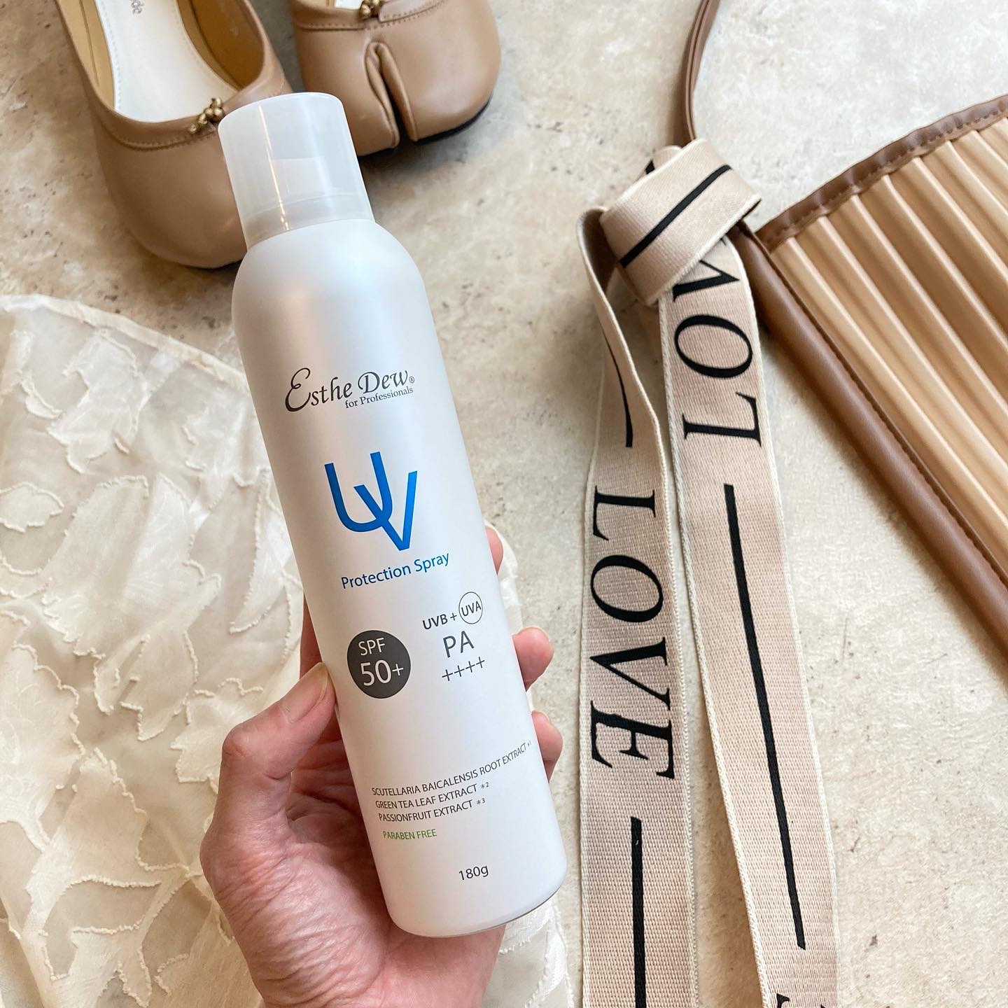 UVプロテクションスプレー/Esthe Dew (エステデュウ)/日焼け止めミスト・スプレーを使ったクチコミ（2枚目）
