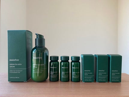 グリーンティーシード セラム N/innisfree/美容液を使ったクチコミ(1枚目)