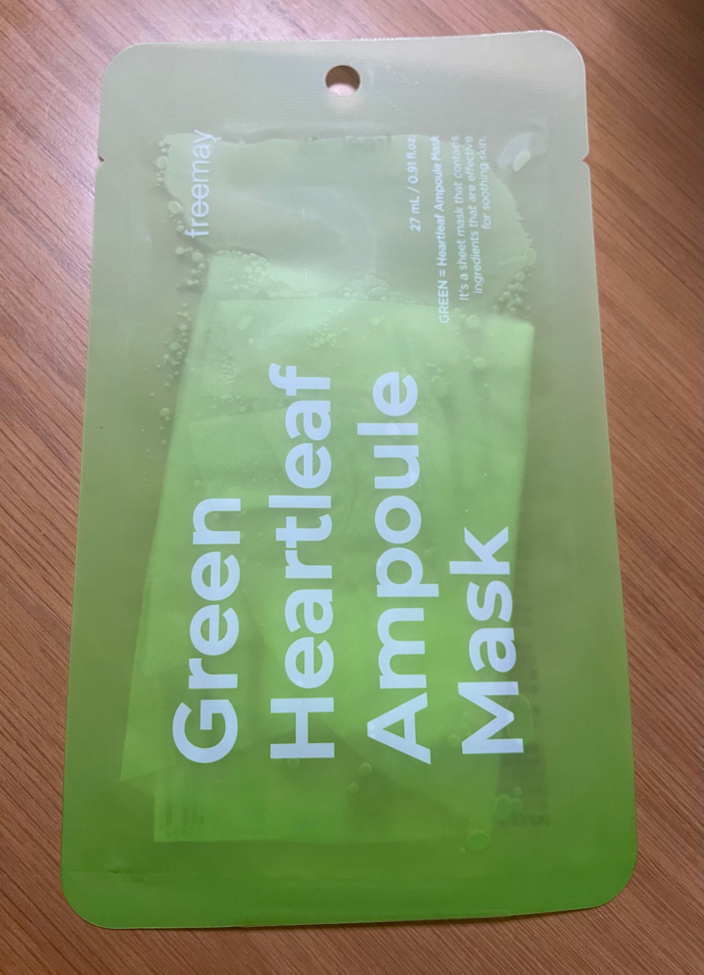 アンプルマスク/Freemay/シートマスク・パックを使ったクチコミ(1枚目)