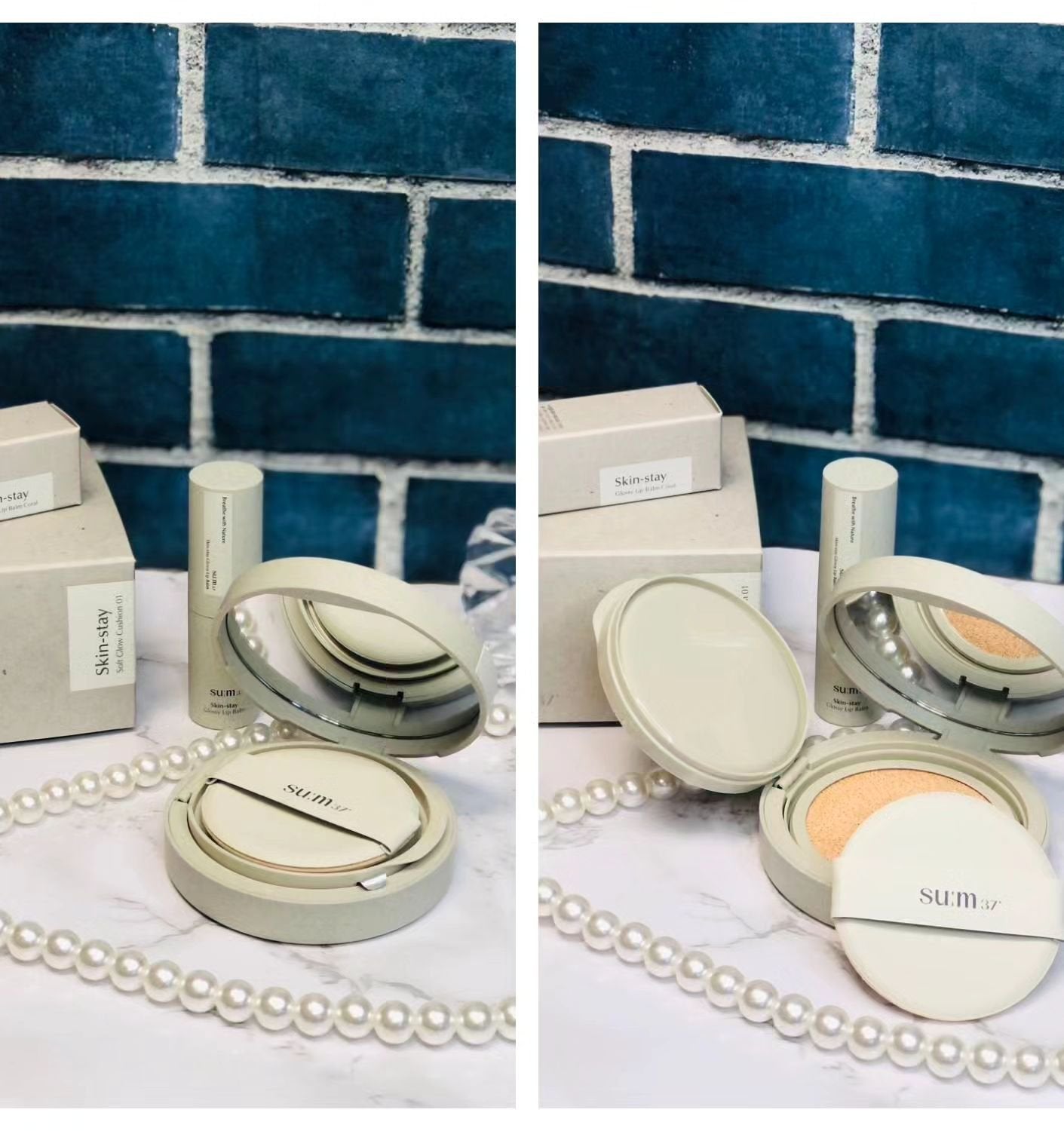 スキンステイ ソフトグロウクッション/su:m37°/クッションファンデーションを使ったクチコミ(2枚目)