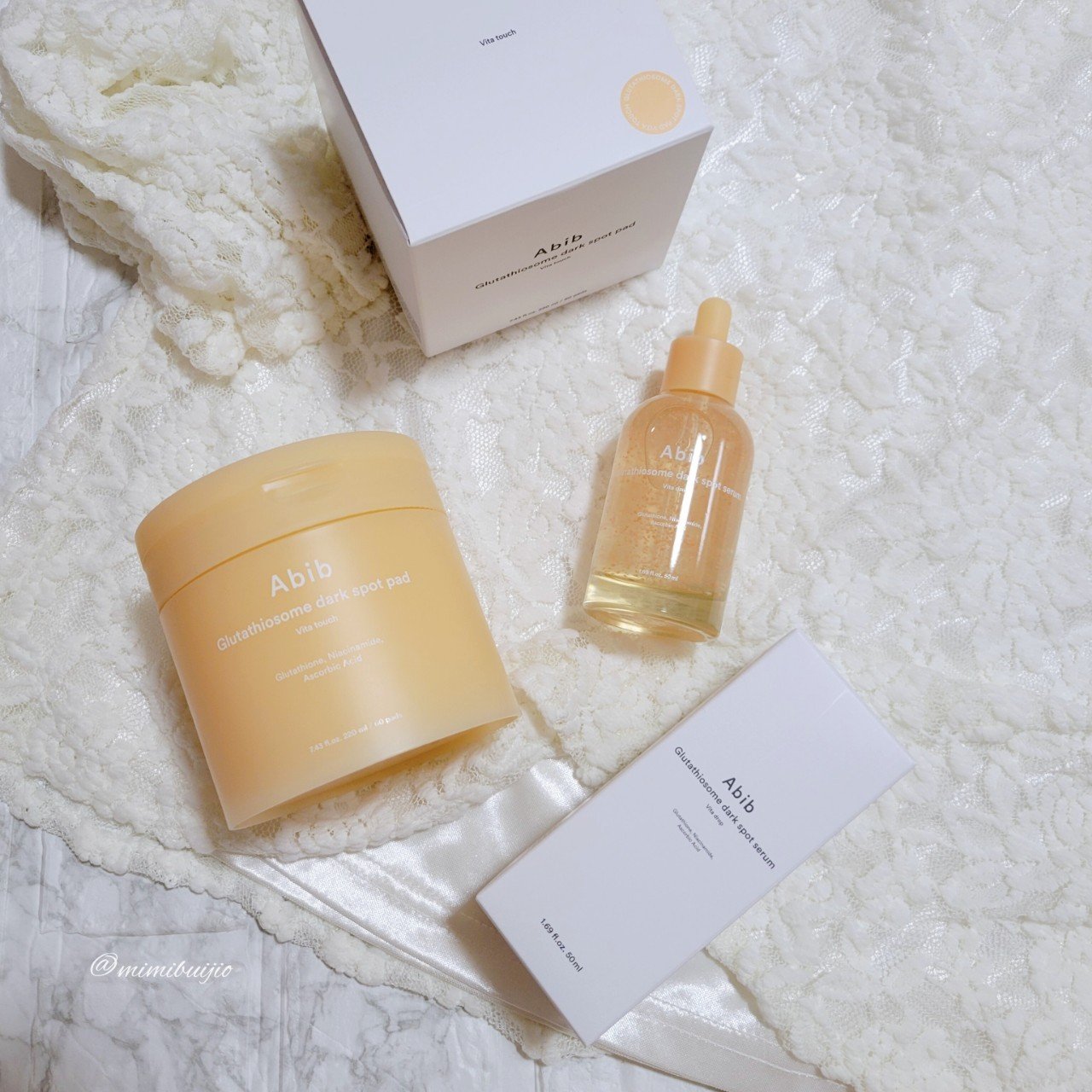 グルタチオンソームダークスポットセラムビタドロップ/Abib /美容液を使ったクチコミ（1枚目）