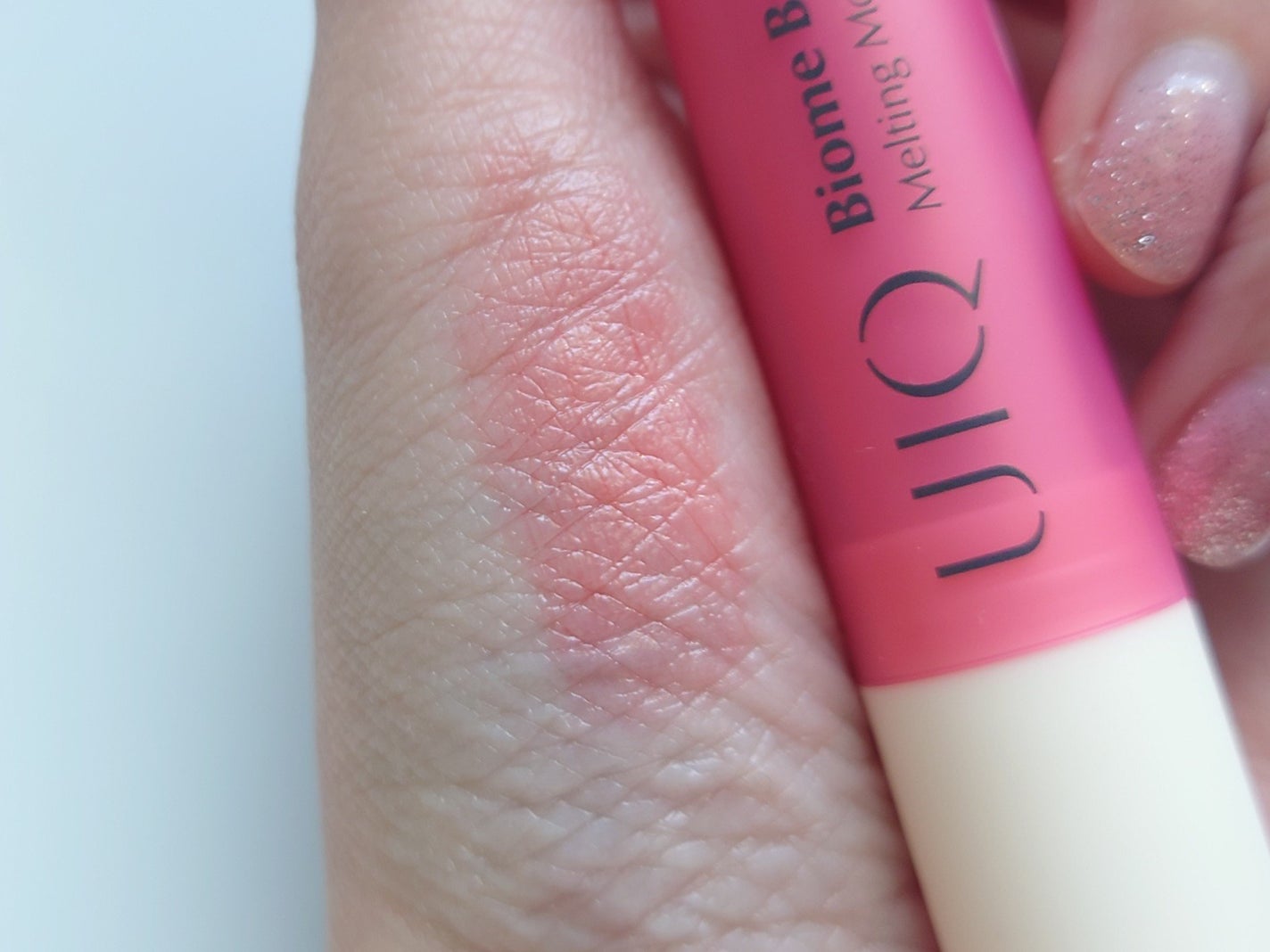バイオームバリアメルティングモイスチャーリップバーム/UIQ/リップバームを使ったクチコミ(5枚目)