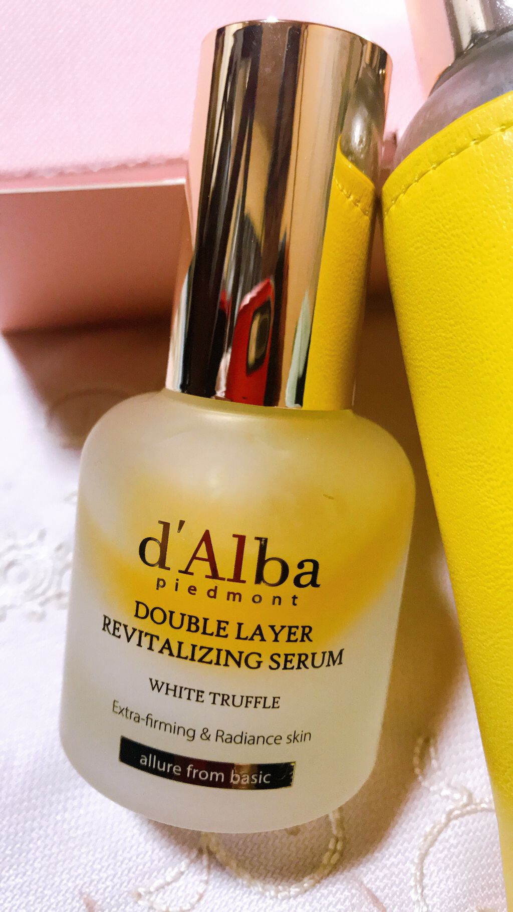 ダルバ ホワイトトリュフファーストスプレーセラム/ダルバ/ミスト状化粧水を使ったクチコミ（3枚目）